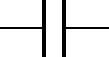 electronic symbol for capacitor